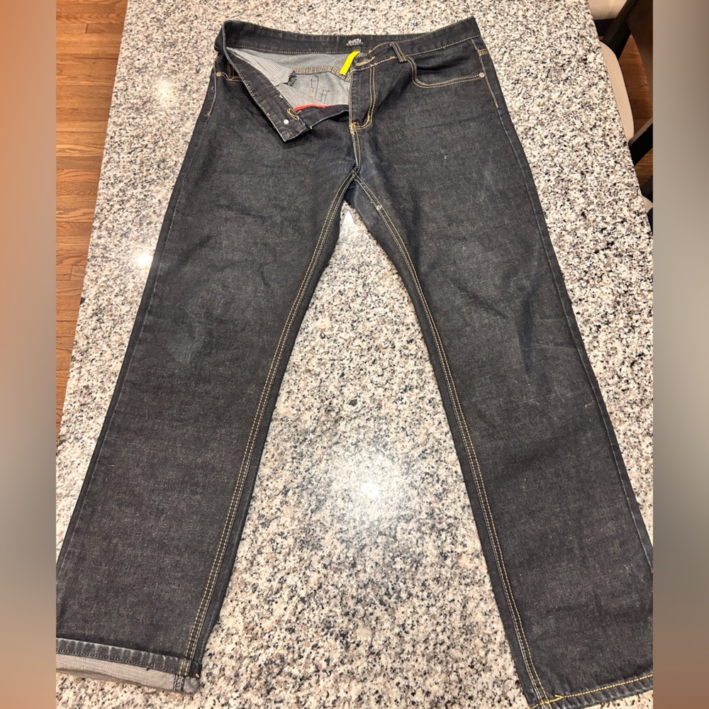 Hermes Dark Blue Straight Jeans